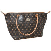 Wholesale - BHPC BROWN CARRY ALL HANDBAG W/TOP ZIPPER, UPC: 608508200986